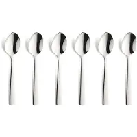 Amefa Ensemble de cuillères à moka 6 pcs Moderno