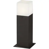 TRIO Lampe de socle moderne à LED anthracite 30cm - Lampes d'allée Éclairage de terrasse