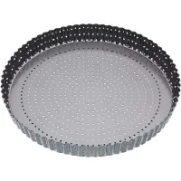 Kitchencraft Plat rond perforé à fond amovible, 28 cm - Masterclass