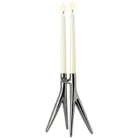 Kartell Abbracciaio Bougeoir Gun Metal