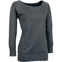 Urban Classics Sweat-shirt de - Sweat col rond large - S - 3XL - pour Femme - anthracite - Taille M