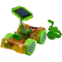 Powerplus Véhicule jouet Grasshopper solaire et dynamo