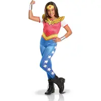Vegaoo Rubie's Dc Super Hero Girl - Déguisement Classique Wonder Woman - Taille L
