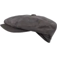 Horka Casquette Cuir Nappa Taille 58 Marron 255010-0005