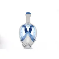 Atlantis Masque de Snorkeling Atlantis 2.0 Full Face Mask White/Blue-S/M