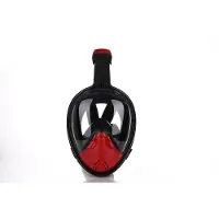 Atlantis Masque de Snorkeling Atlantis 2.0 Full Face Mask Black/Red-L/XL
