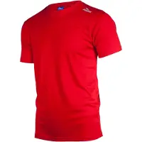 Rogelli Hommes, T-shirt de sport, Promo (L), Rouge, L