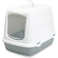 Savic Bac à litière "Oscar" 50 x 37 x 39 cm gris