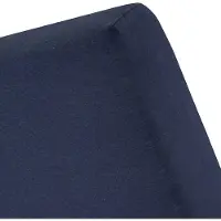 Cinderella Drap housse Cinderella Dark Blue Melange (Jersey)-160 x 210/220 cm