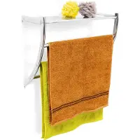 Relaxdays Porte-serviettes mural