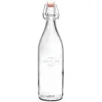 Yoursurprise Bouteille en verre personnalisée