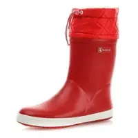 Aigle Bottes de Pluie Aigle Giboulée Enfant Rouge-Taille 19
