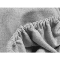 Yumeko Drap-Housse Yumeko Light Grey (Flanelle)-90 x 200 cm