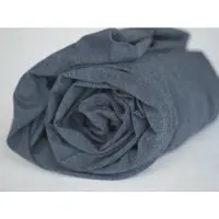 Yumeko Drap-housse Yumeko Indigo Bleu (Jersey)-90 x 200 cm