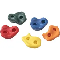 Kbt Prises d'escalade (rochers) - en plastique, lot de 5 pièces KAXL 348_001_007_001