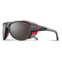 Julbo - Lunettes de soleil - Explorer 2.0 Gris Foncé/Orange Alti Arc 4 - Noir
