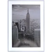 Henzo Cadre Manhattan 50x70 argent -