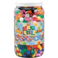 Hama Goupilles de blocage Maxi - 650 pces - Multicolore - - UneTaille - Perles