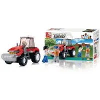 Sluban - M38-B0556 - Kit De Construction - Tracteur - Town - 102 Composants