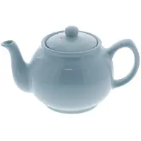 Price & Kensington Price and Kensington Fine Stoneware Traditional, Pastel Blue 6 Cup teapot, 22 x 14 x 14 cm (1.10 l)