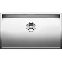 BLANCO Evier CLARON 700-IF inox satiné avec soupape InFino enmanuelle / cuve en inox
