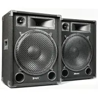 Skytec Max15 Disco Lautsprecher 15 2000 Watt (Passif), Haut-parleur PA, Noir