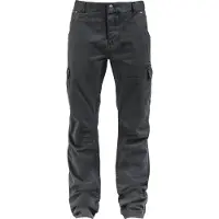 Brandit Jeans cargo 'Rocky Star' noir denim