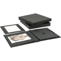 Deknudt Frames Boîtier Deknudt pour DVD et photos, noir, dimensions : 16 x 16,5 x 2,6 cm