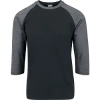 Urban Classics T-Shirt gris foncé / noir
