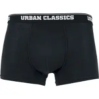 Urban Classics Boxers noir / blanc