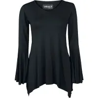 Gothicana by EMP T-shirt manches longues Gothic de - Bat Country - S - 5XL - pour Femme - noir - Taille 3XL