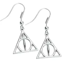 The Carat Shop Kolczyki Harry Potter - Znak mierci, srebrna stal, licencjonowane