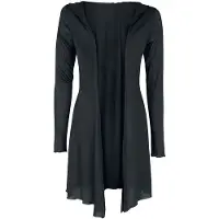 Black premium by emp Gilets & Ponchos de - Overlay Hood - S - 5XL - pour Femme - noir - Taille XL