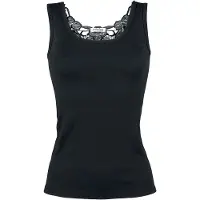 Innocent Top de - Cross - XS - XL - pour Femme - noir - Taille XS