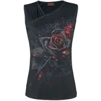 Spiral Top de - Rose Brûlée - S - 4XL - pour Femme - noir - Taille XXL