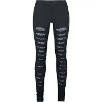 Vixxsin Legging de - Slasher - S - XL - pour Femme - noir - Taille L