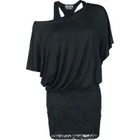 Black premium by emp Robe courte Gothic de - Hold On Loosely - XS - 4XL - pour Femme - noir - Taille M