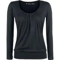 Black premium by emp T-shirt manches longues de - Haut Ample - S - 6XL - pour Femme - noir - Taille L