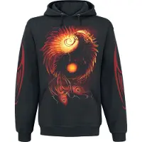 Spiral Sweat-shirt à capuche Gothic de - Phoenix Arisen - M - XXL - pour Homme - noir - Taille XXL