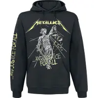 Metallica Sweat-shirt à capuche de - ... And Justice For All - S - 5XL - pour Homme - noir - Taille S