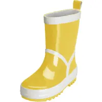 Playshoes Bottes en caoutchouc jaune / blanc