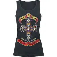 Guns n' Roses Top de - Appetite For Destruction - S - XXL - pour Femme - noir - Taille XXL