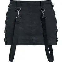 Gothicana by EMP Jupe courte Gothic de - The Betrayal - S - 3XL - pour Femme - noir - Taille L