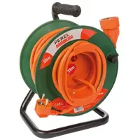 Perel Jardin Enrouleur de câble Schuko Rallonge de câble plusieurs choix