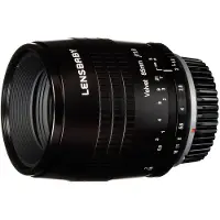 Lensbaby Velvet 85 Noir Pour Nikon