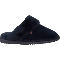 Warmbat Chaussons Warmbat Flurry Slipper Women Suede Dark Navy-Taille 36
