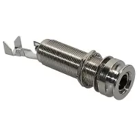 Switchcraft SC-6J1216 cheville jack pour guitare acoustique, nickel (USA)