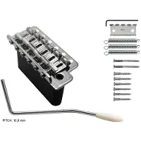 Wilkinson T-WVC-N chevalet tremolo pour guitare style ST - nickel