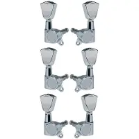 Boston 76-CLR set de mécaniques pour guitare, chrome