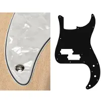 Boston PB-415-PW plaque de protection 4 plis pour basse style P, pearl white